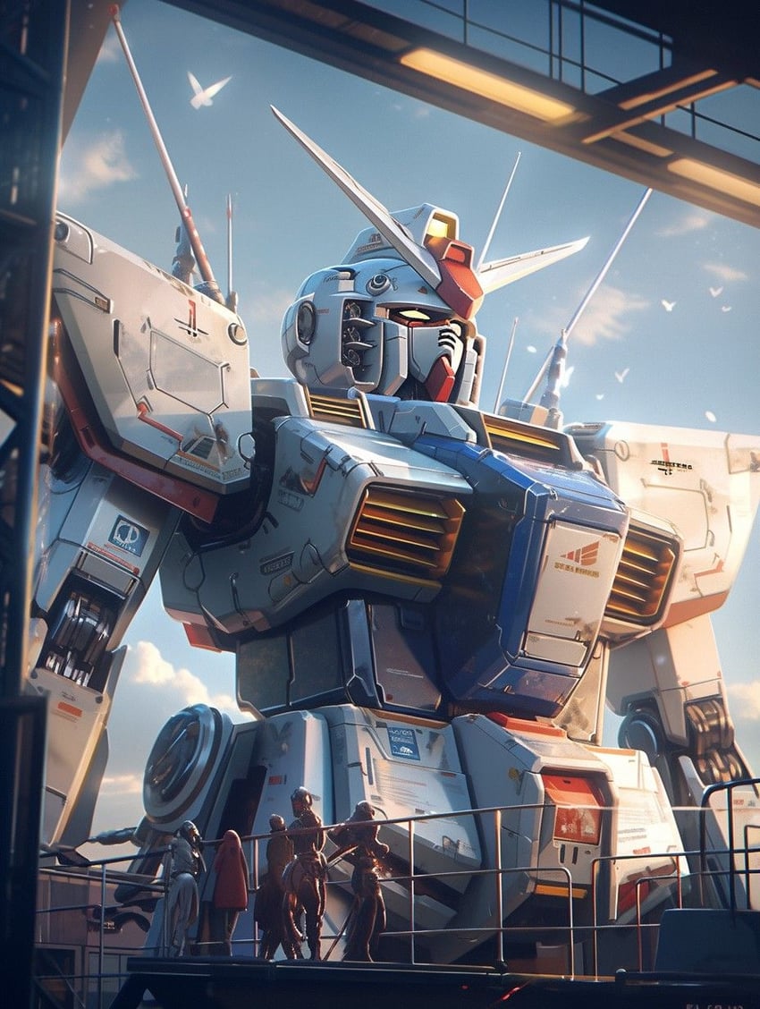 rx-78-2 gundam (original and 2 more)