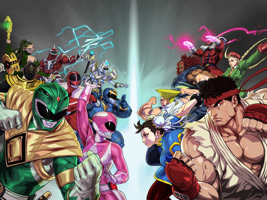 chun-li, cammy white, ryu, akuma, m. bison, and 15 more (street fighter and 13 more) drawn by chamba and long_vo