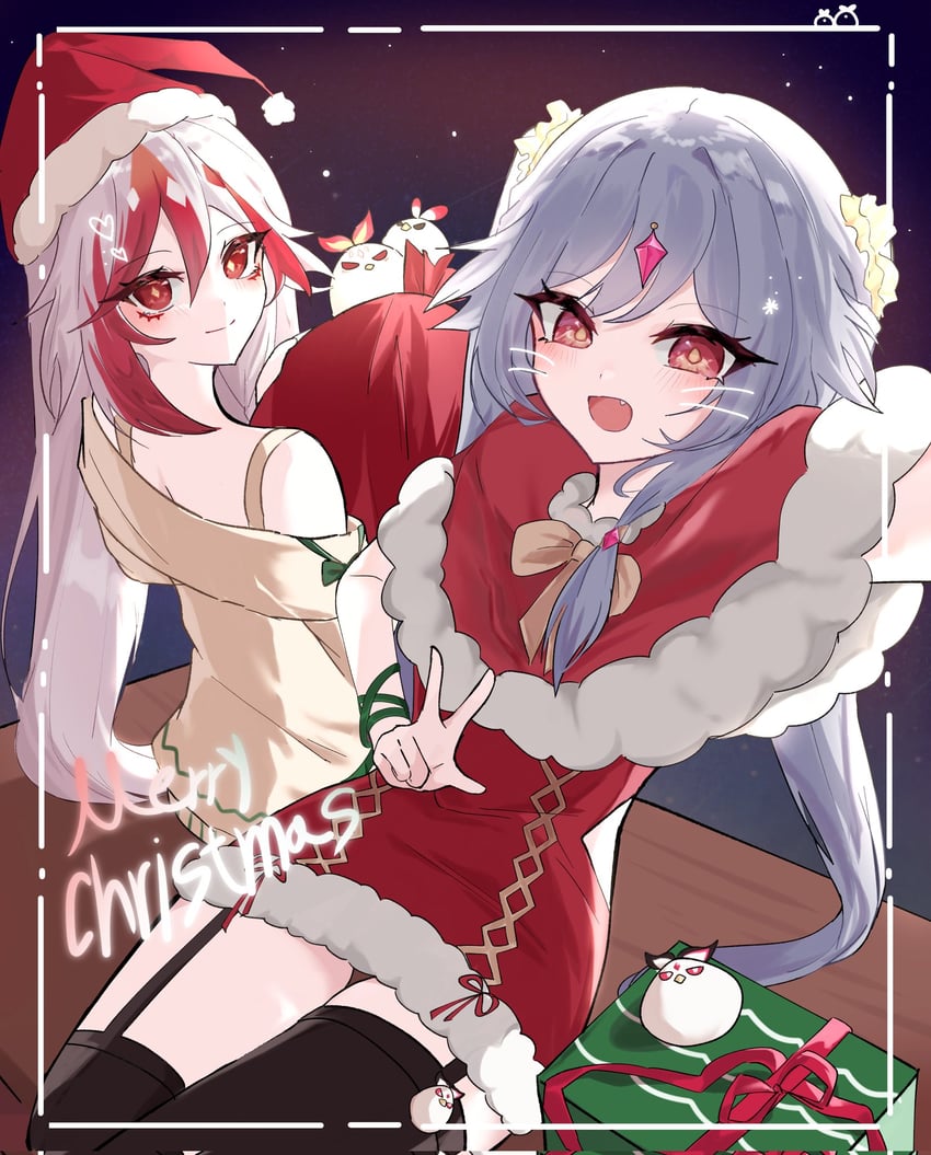 fu hua, herrscher of sentience, and jingwei (honkai and 1 more) drawn by tttokhonkai