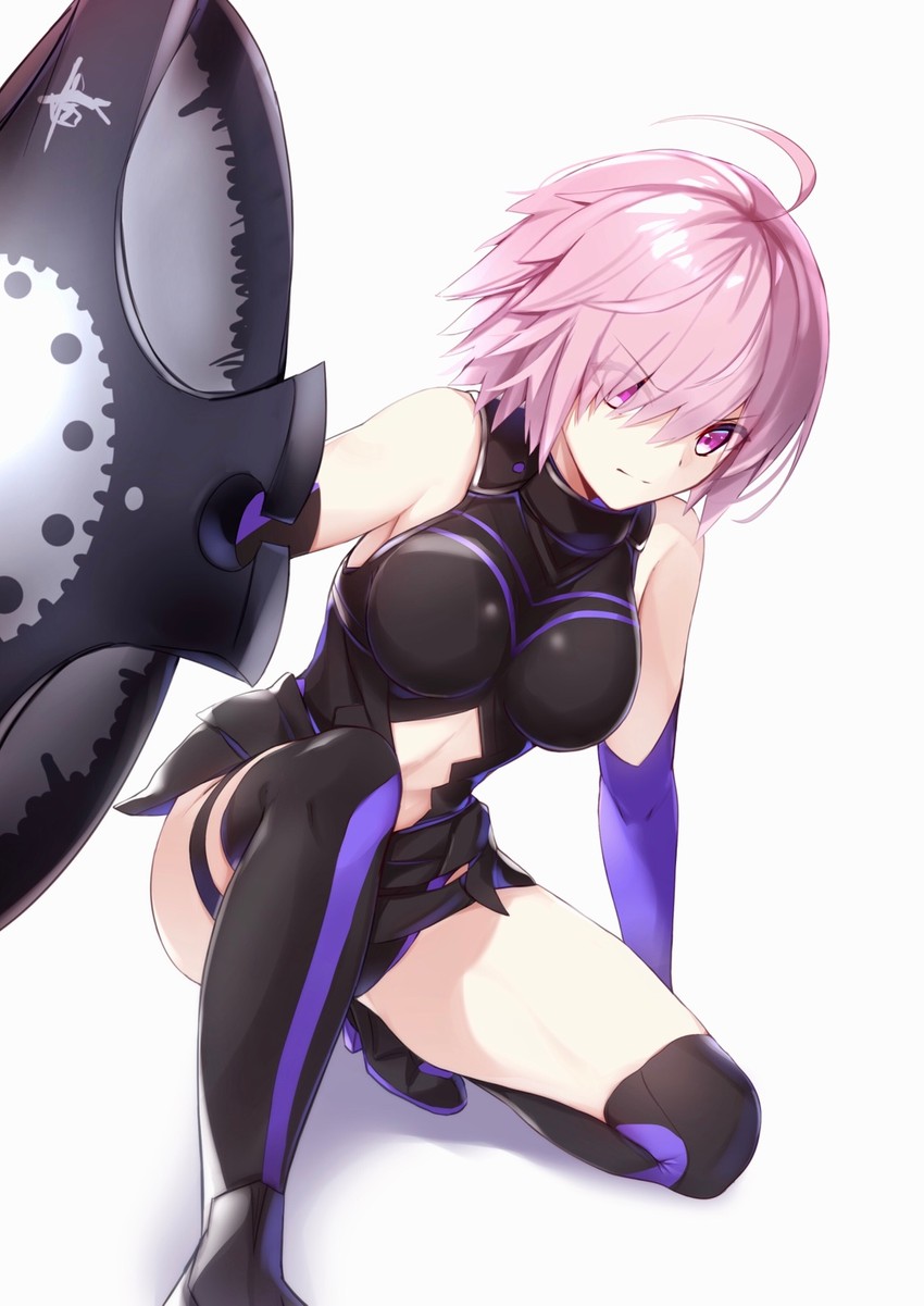 mash kyrielight (fate and 1 more) drawn by bee_doushi