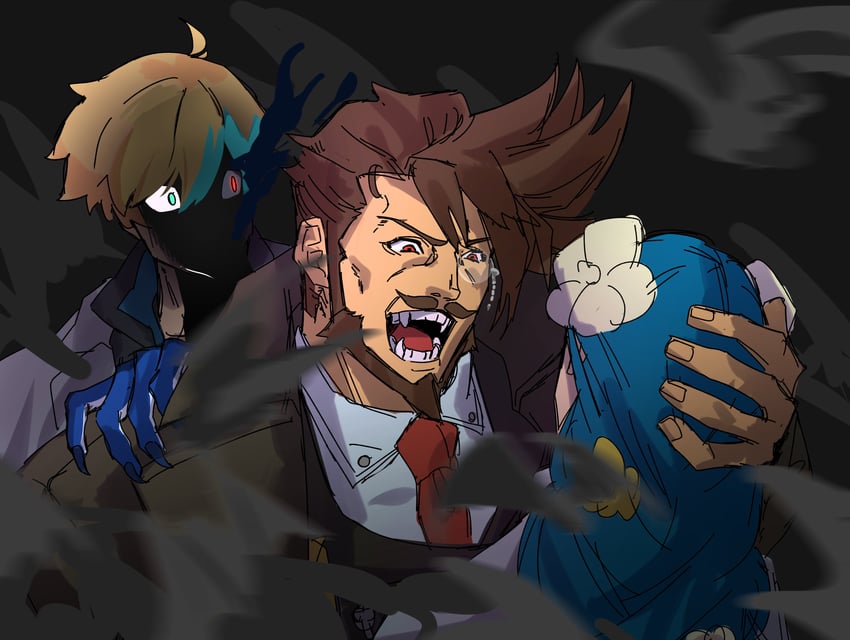 dizzy, ky kiske, queen dizzy, and slayer (guilty gear and 1 more) drawn by nekoha0901