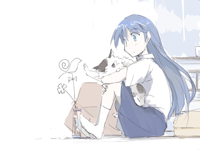 kajiwara sora and mike (sketchbook full colors) drawn by feste