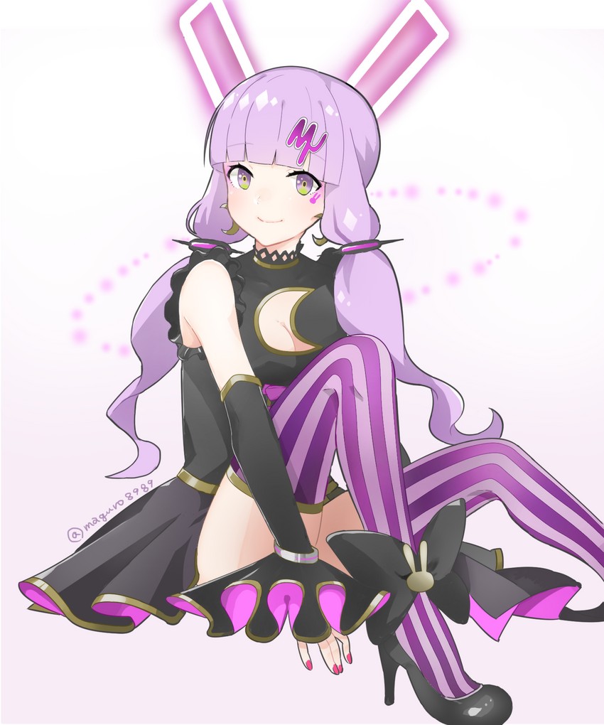 yuzuki yukari (vocaloid and 1 more) drawn by binchou_maguro