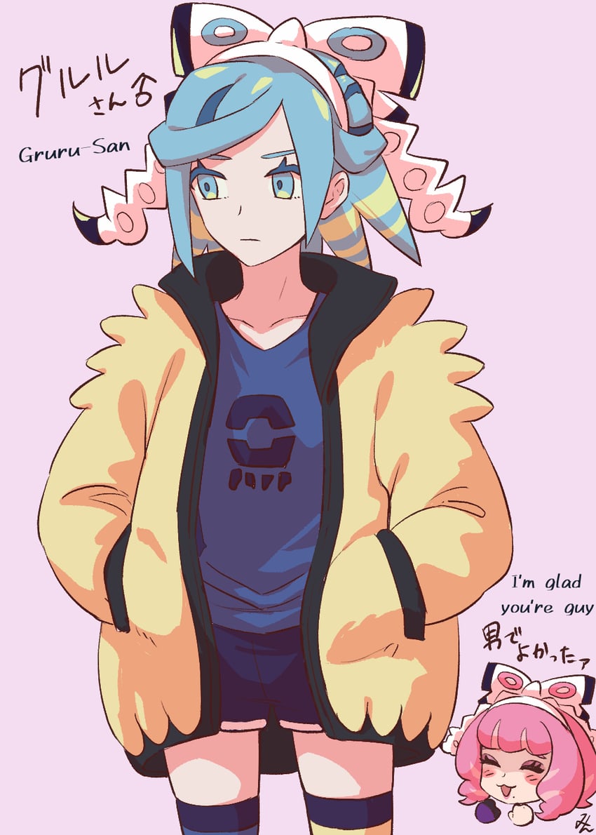 grusha and klara (pokemon and 2 more) drawn by min_(myna8247)