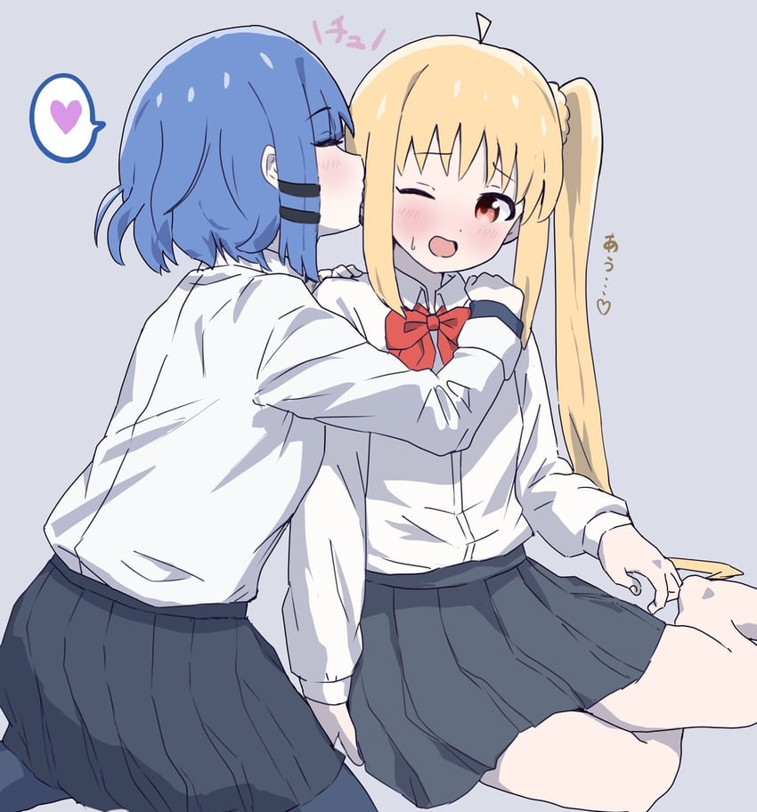 ijichi nijika and yamada ryo (bocchi the rock!) drawn by koto_noha
