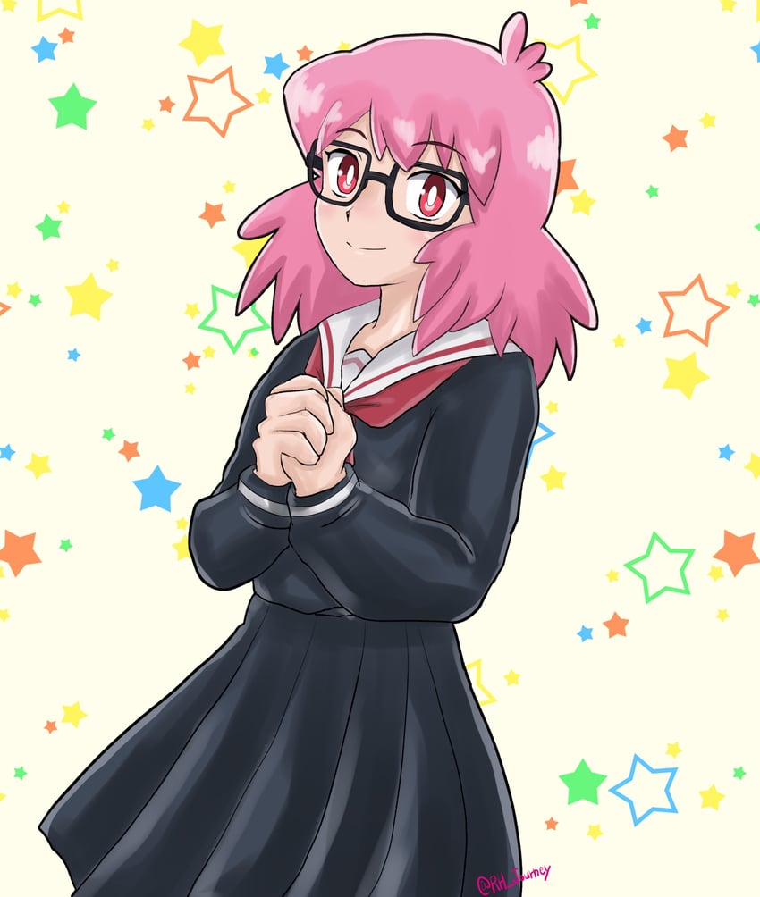 haneyama kazuho (boku no hero academia and 1 more) drawn by rh_journey