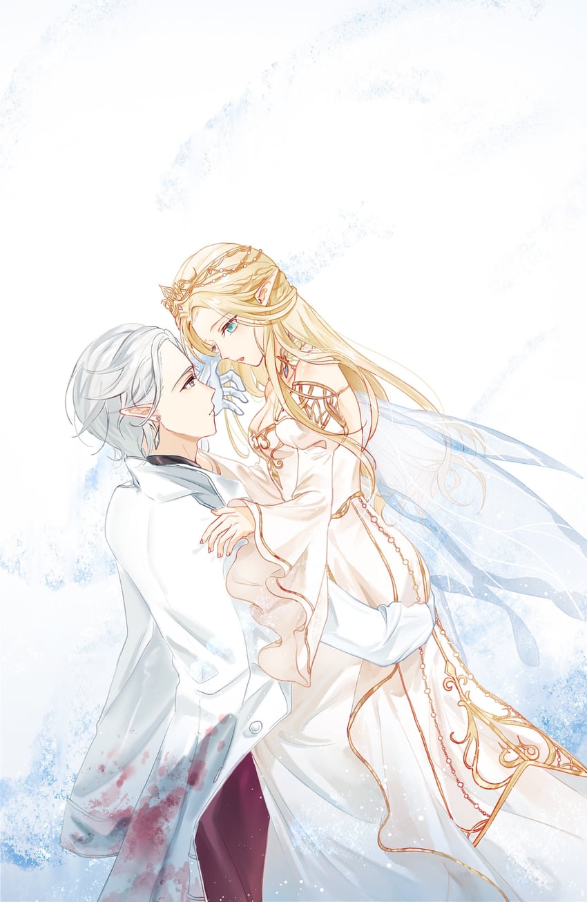 ophelia and mercury (nikki and 1 more) drawn by confeitoo
