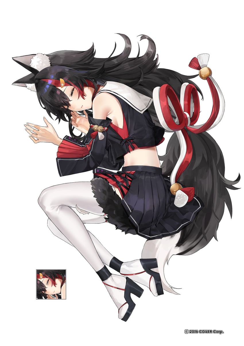 ookami mio (hololive) drawn by sinomi