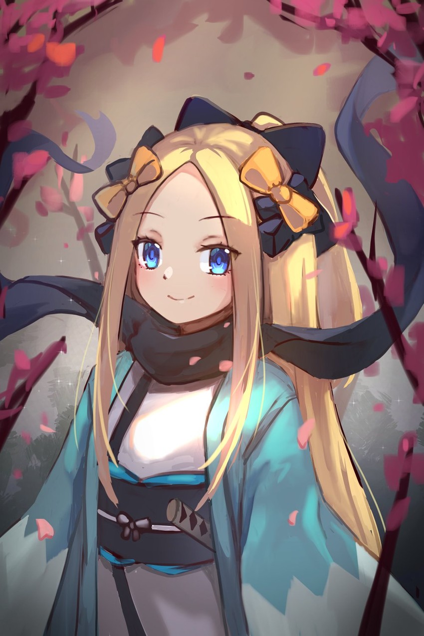 abigail williams and okita souji (fate and 2 more) drawn by miya_(miyaruta)