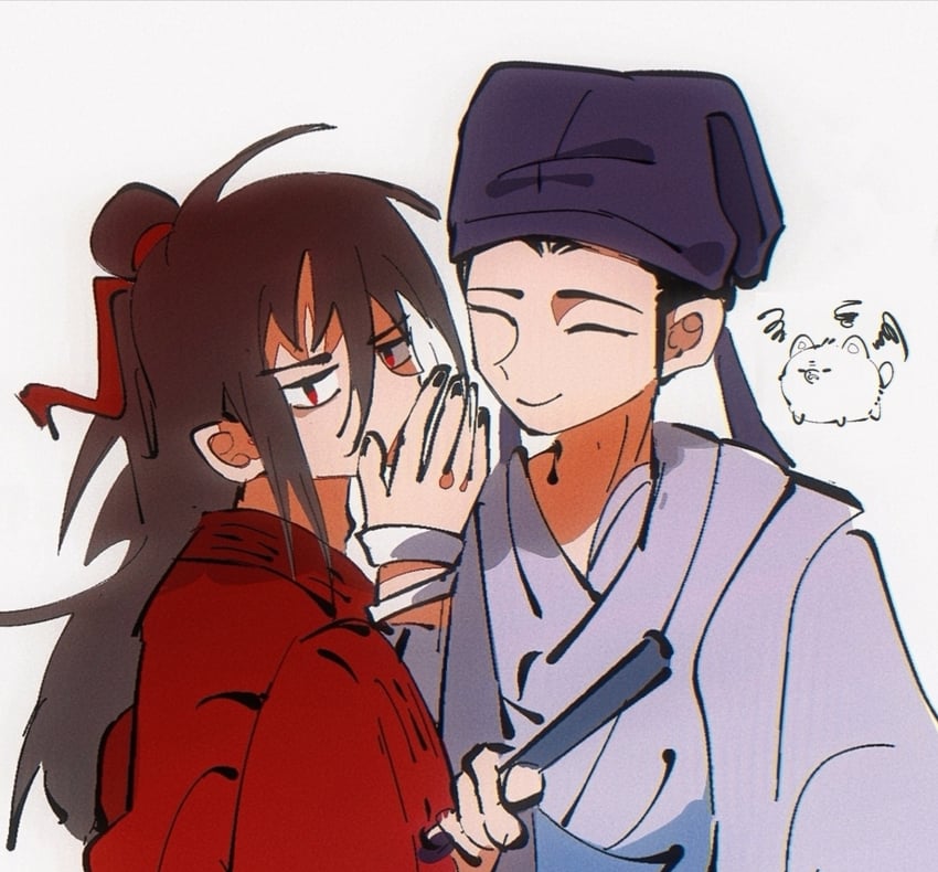 li huowang and zhuge yuan (dao gui yi xian) drawn by wutishoupang