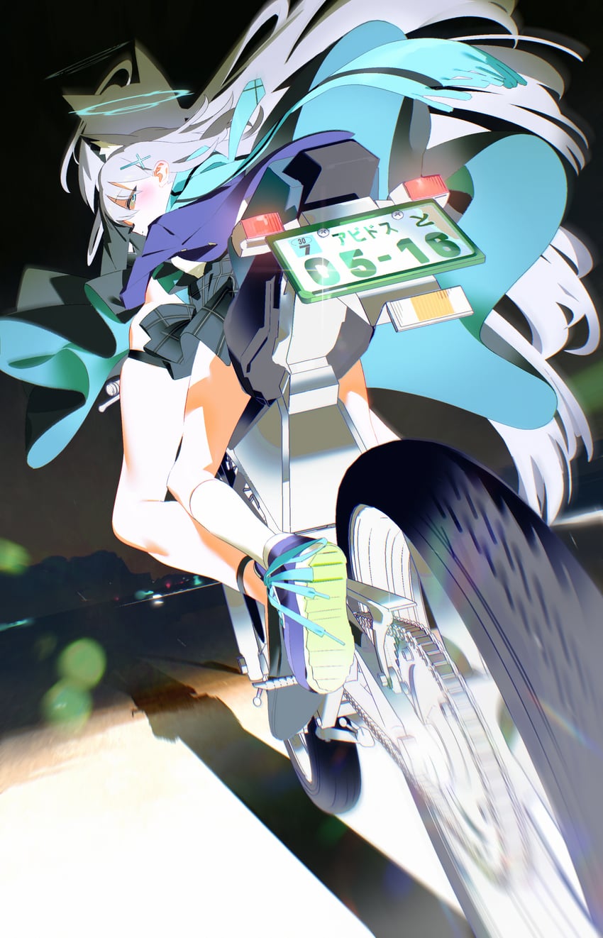 shiroko and shiroko terror (blue archive) drawn by bm_tol