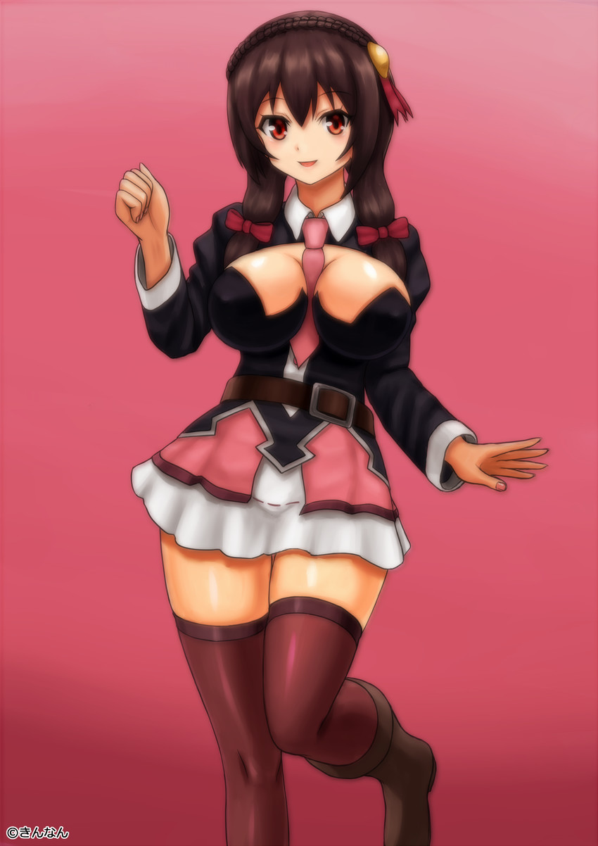 yunyun (kono subarashii sekai ni shukufuku wo!) drawn by kinnan