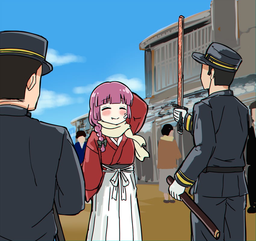 hiroi kikuri and himura kenshin (bocchi the rock! and 1 more) drawn by torako_(toramaru)