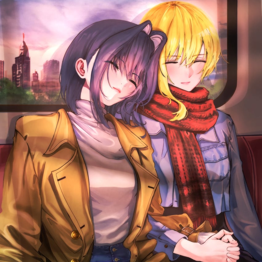 ouro kronii and kaela kovalskia (hololive and 2 more) drawn by mikkaif