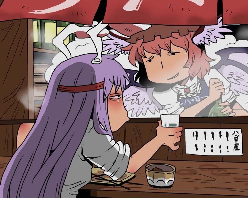 reisen udongein inaba and mystia lorelei (touhou) drawn by onikobe_rin