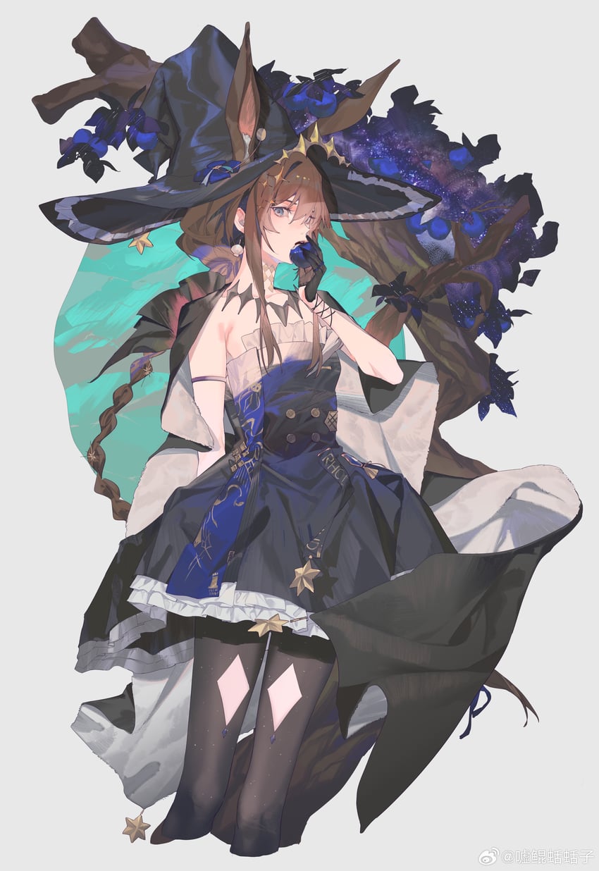 amiya (arknights and 1 more) drawn by shu_kunkuokuozi