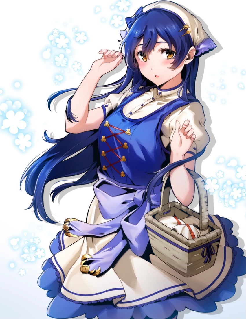 sonoda umi (love live! and 2 more) drawn by nakano_maru