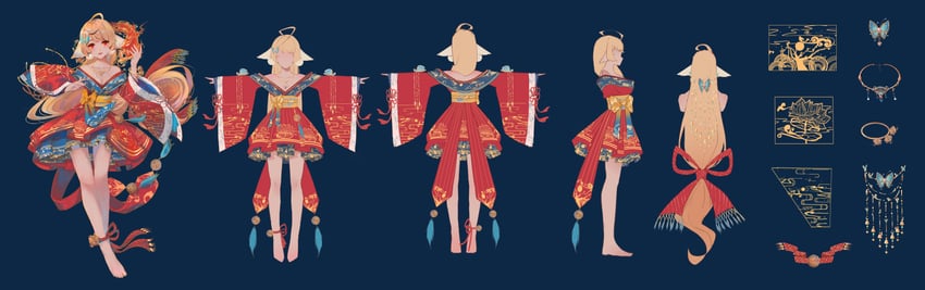 tushan honghong (fox spirit matchmaker) drawn by yi_er_san