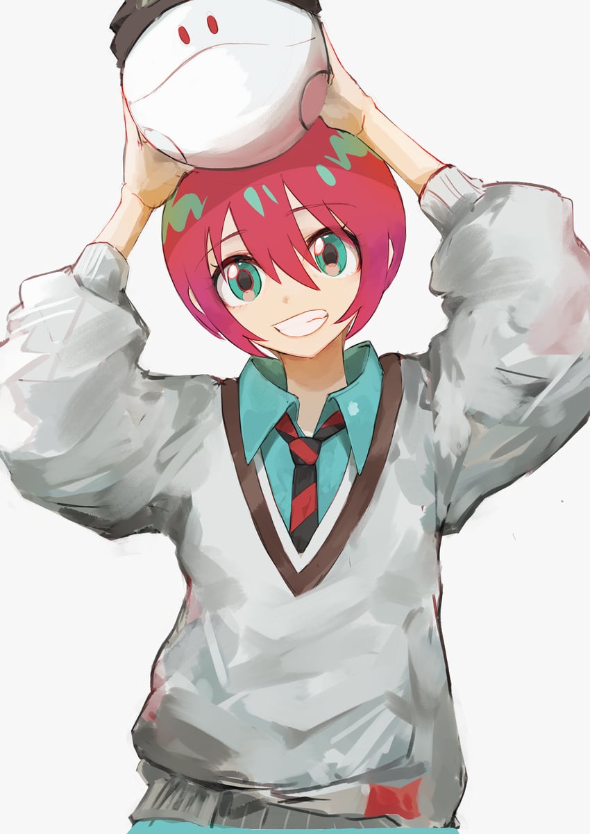 amate yuzuriha and haro (gundam and 1 more) drawn by hrk_(dxez4457)