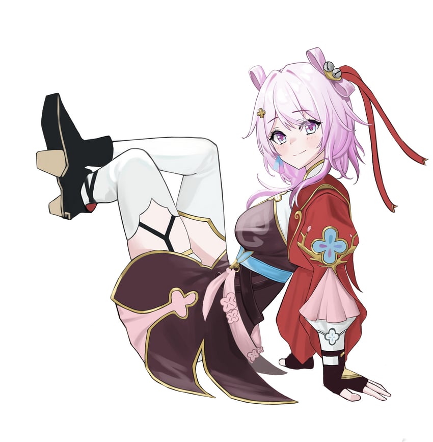 march 7th (honkai and 1 more) drawn by cbwook