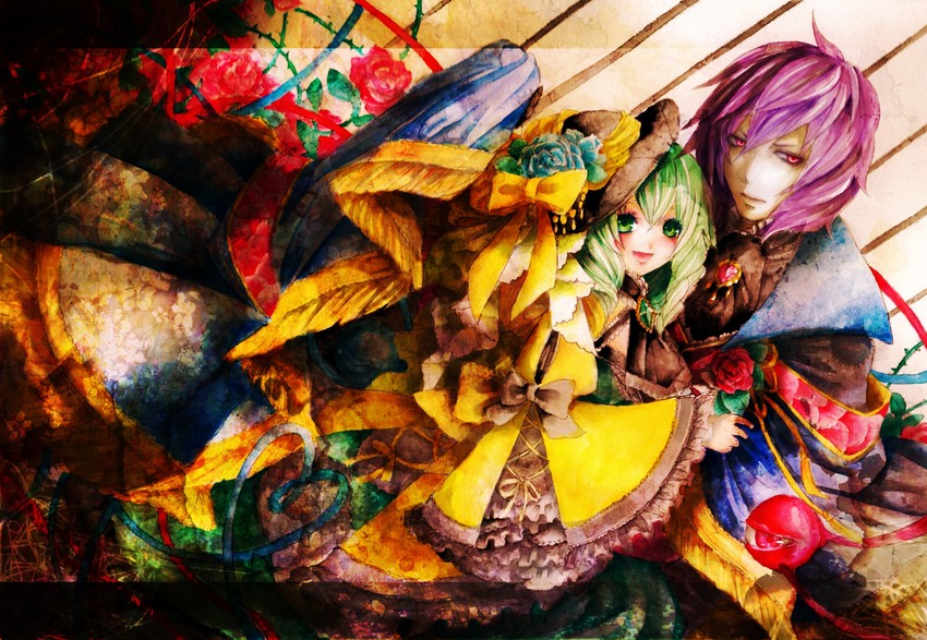 komeiji koishi and komeiji satori (touhou) drawn by kido_(choushouya)