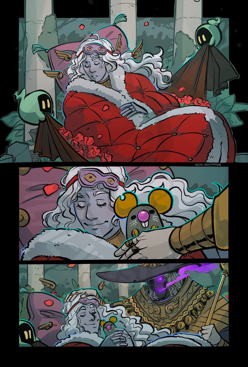 hypnos and charon (hades and 1 more) drawn by illustratorneal