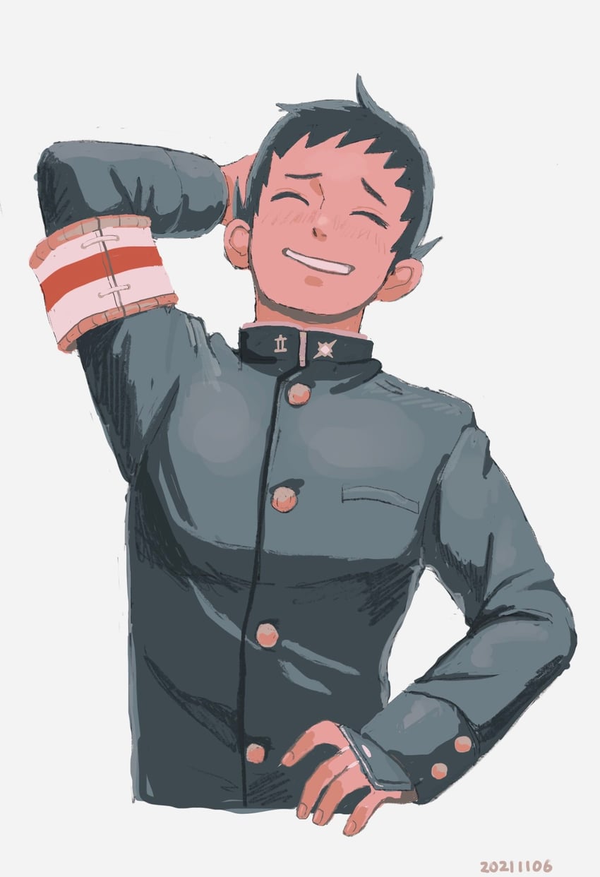 ryunosuke naruhodo (ace attorney and 1 more) drawn by 23011620x