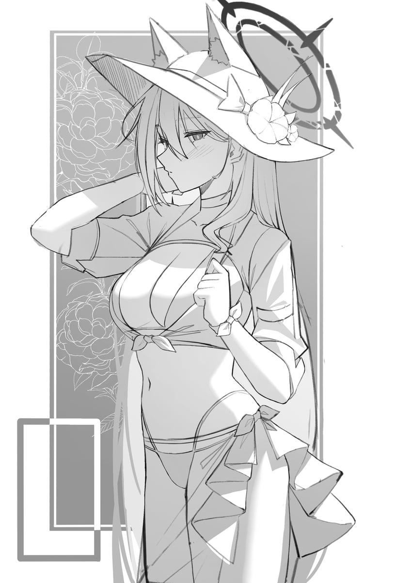 shiroko and shiroko terror (blue archive) drawn by pang-yo