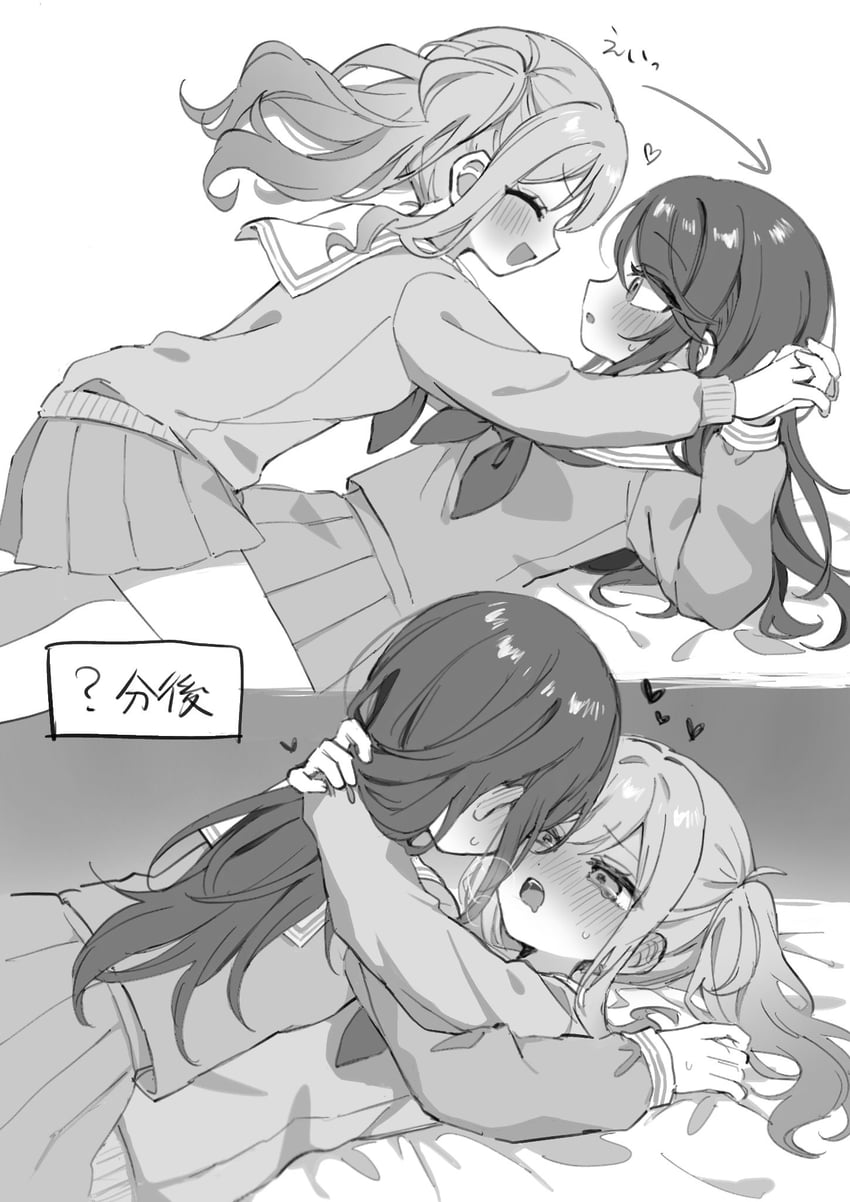 tenma saki and hoshino ichika (project sekai) drawn by mu_ri003