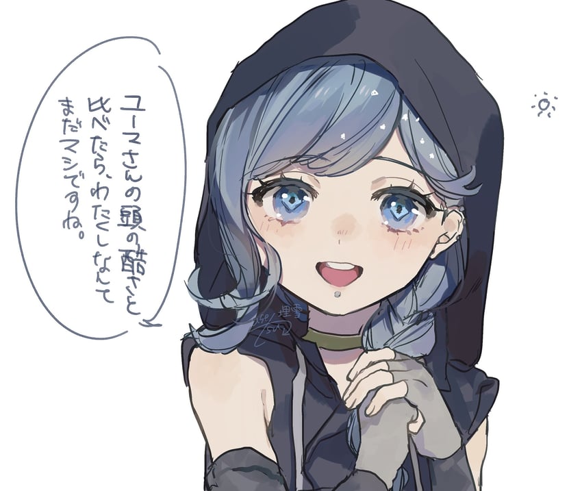 fubuki clockford (master detective archives: rain code) drawn by usetsu_illust
