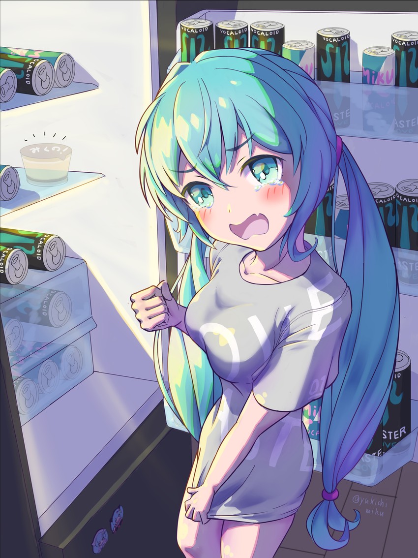 hatsune miku and magical mirai miku (vocaloid and 2 more) drawn by yukichi_(yu-ame)