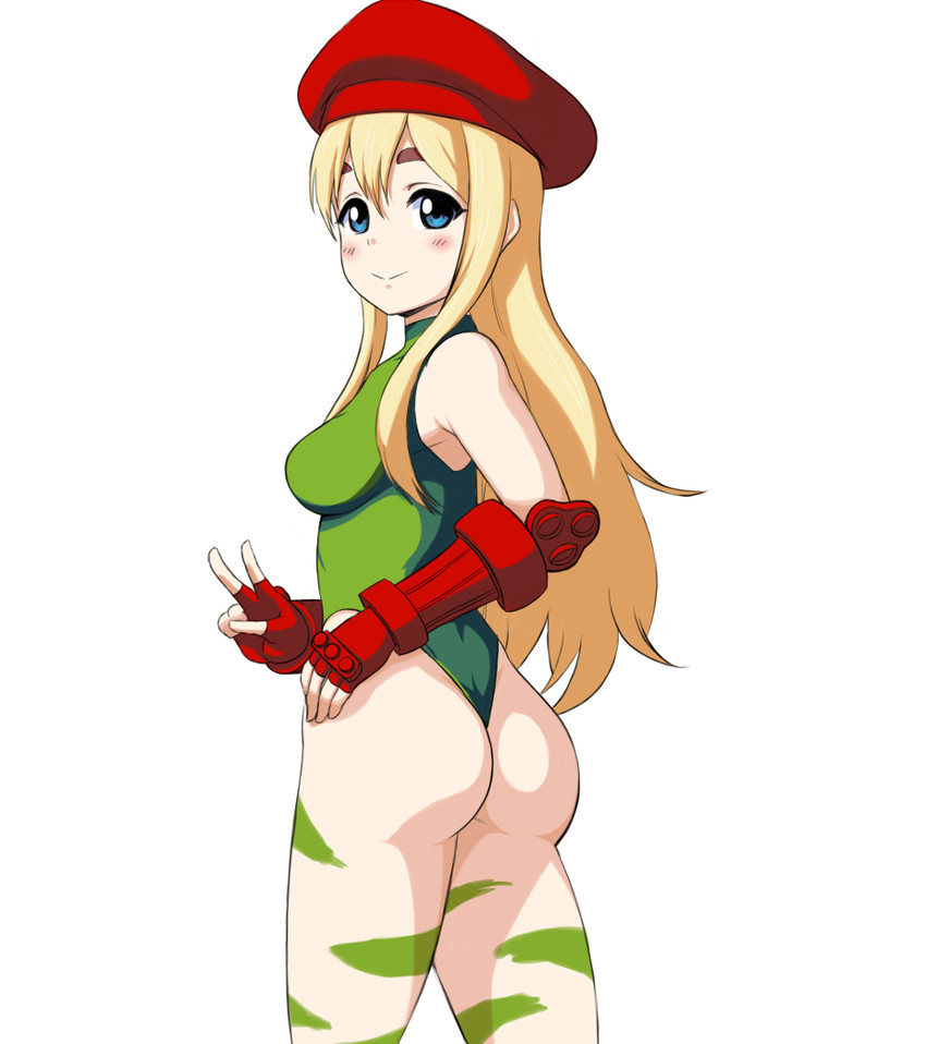 kotobuki tsumugi and cammy white (street fighter and 1 more) drawn by finalcake