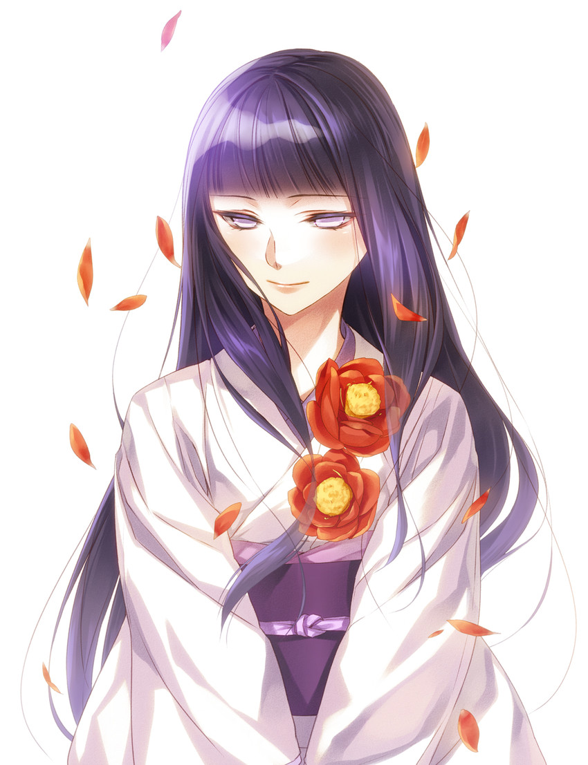 hyuuga hinata (naruto) drawn by rororororo