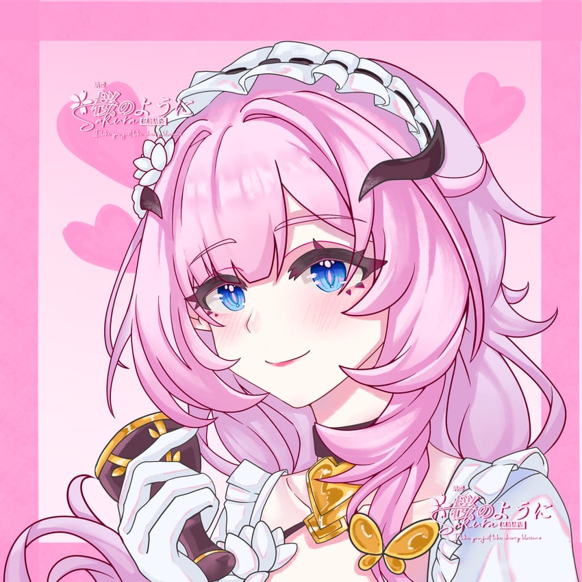 elysia (honkai and 1 more) drawn by tanyi_(mimanchi27991)
