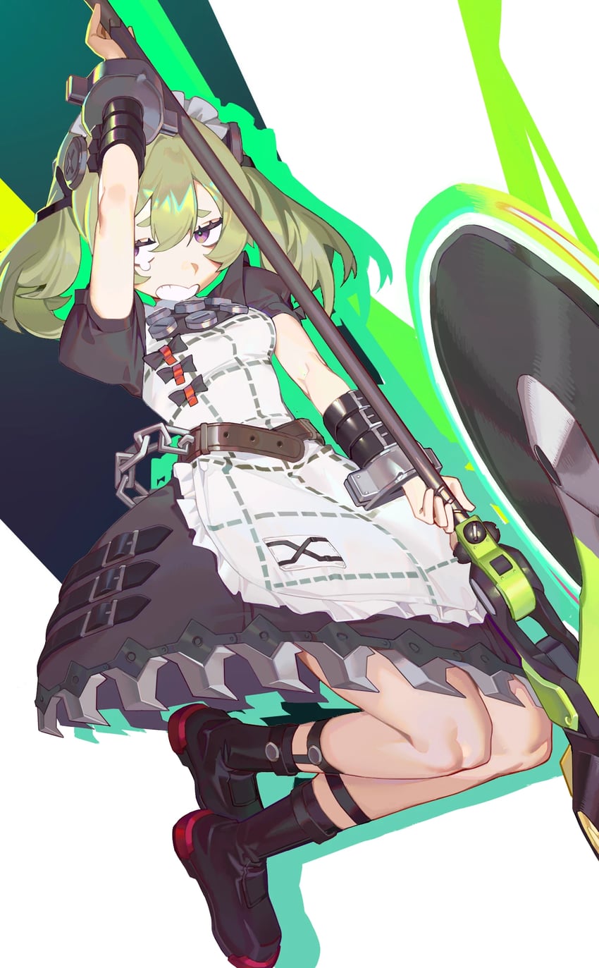 corin wickes (zenless zone zero) drawn by xu_sanchuan