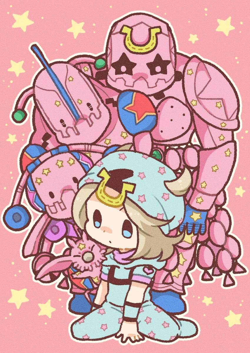 johnny joestar, tusk, tusk act1, tusk act4, tusk act2, and 1 more (jojo no kimyou na bouken and 1 more) drawn by m_a_a_m_8
