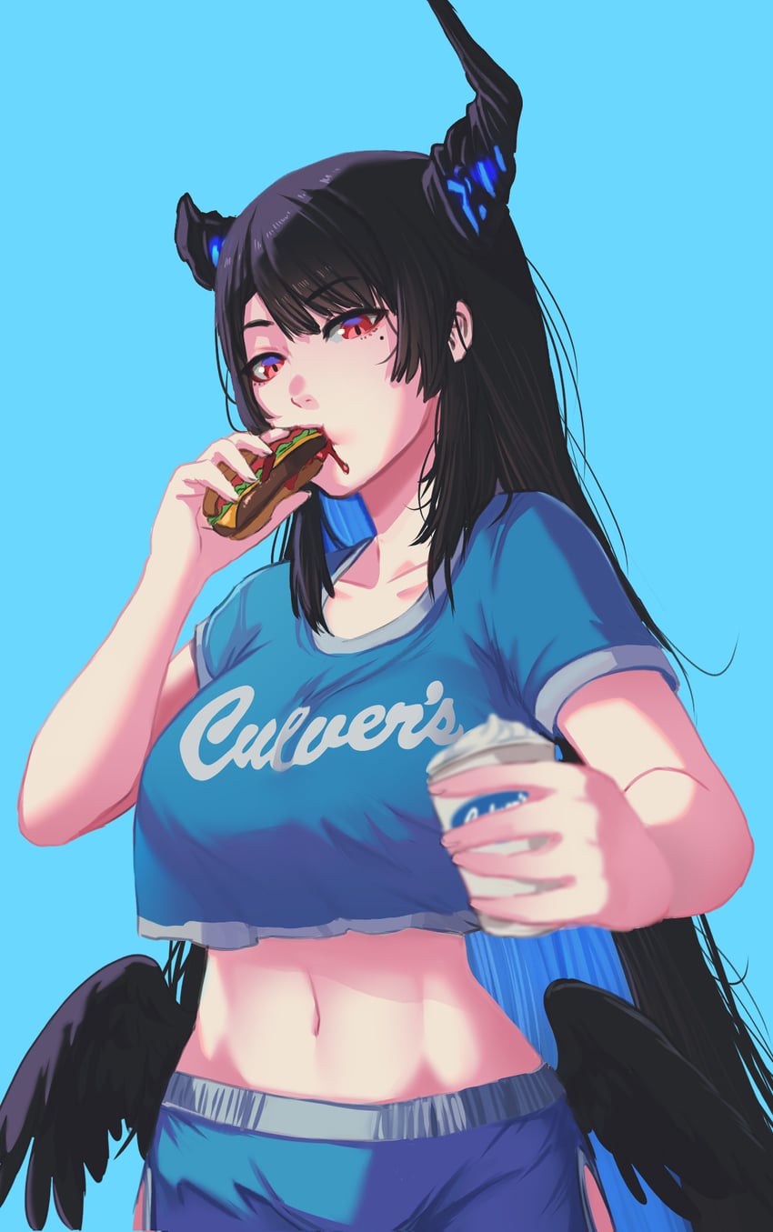 nerissa ravencroft (hololive and 1 more) drawn by eden_exile