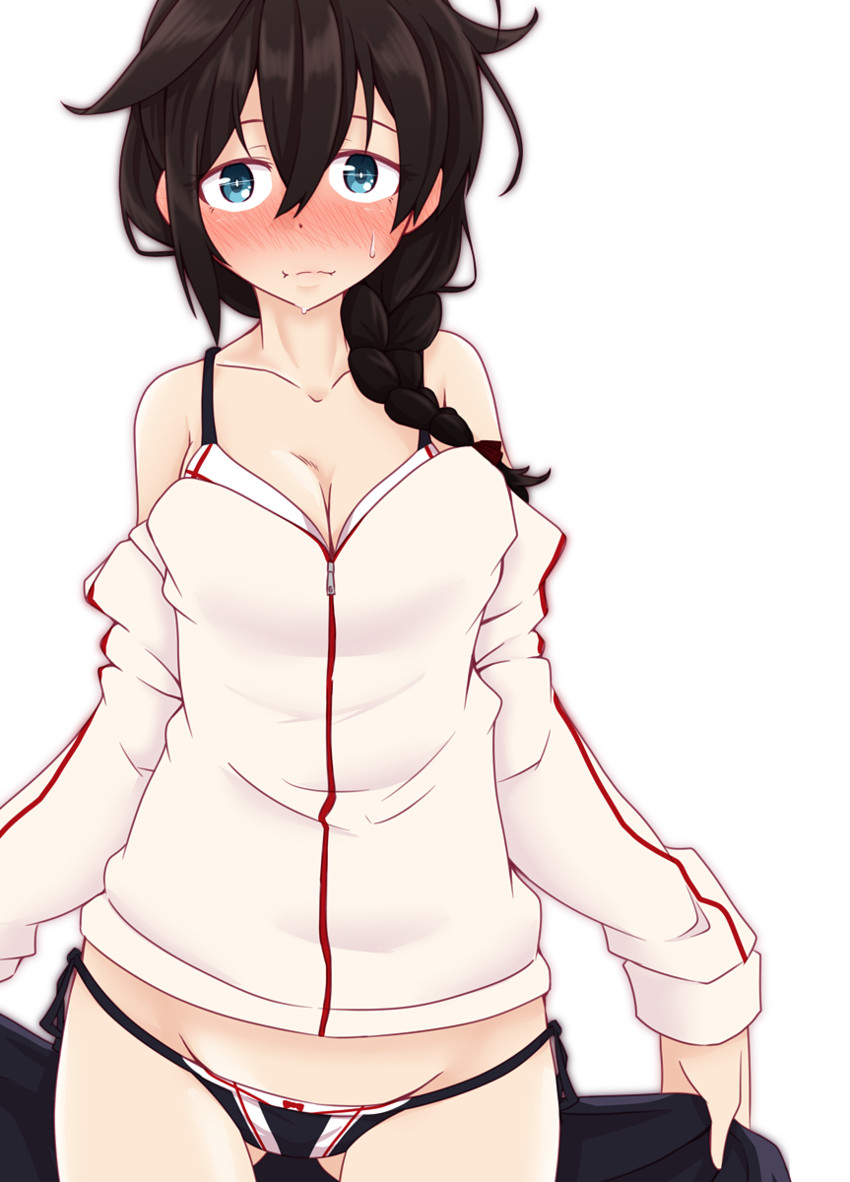 shigure and shigure kai ni (kantai collection) drawn by ru2n131