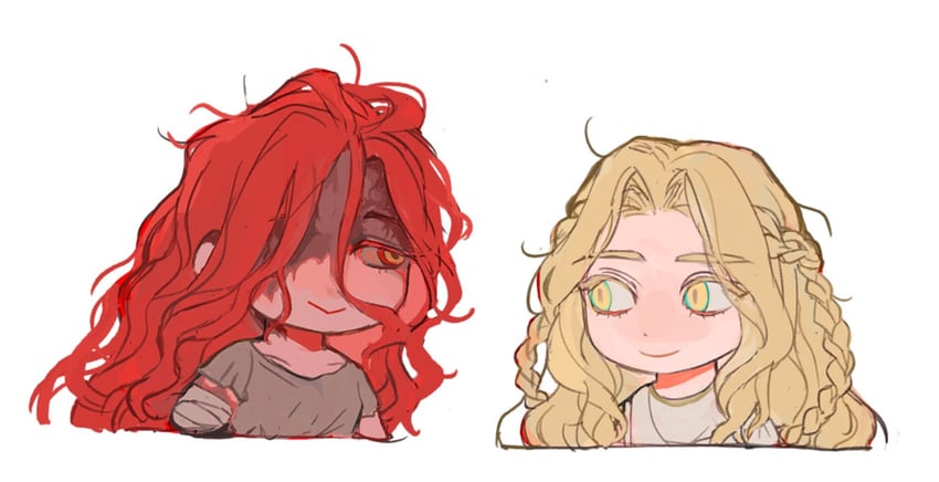 malenia blade of miquella and miquella (elden ring) drawn by rimyzipel
