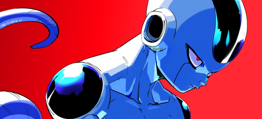 frieza and final form frieza (dragon ball and 1 more) drawn by kokusoji