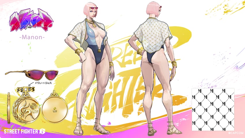 manon legrand (street fighter and 1 more)