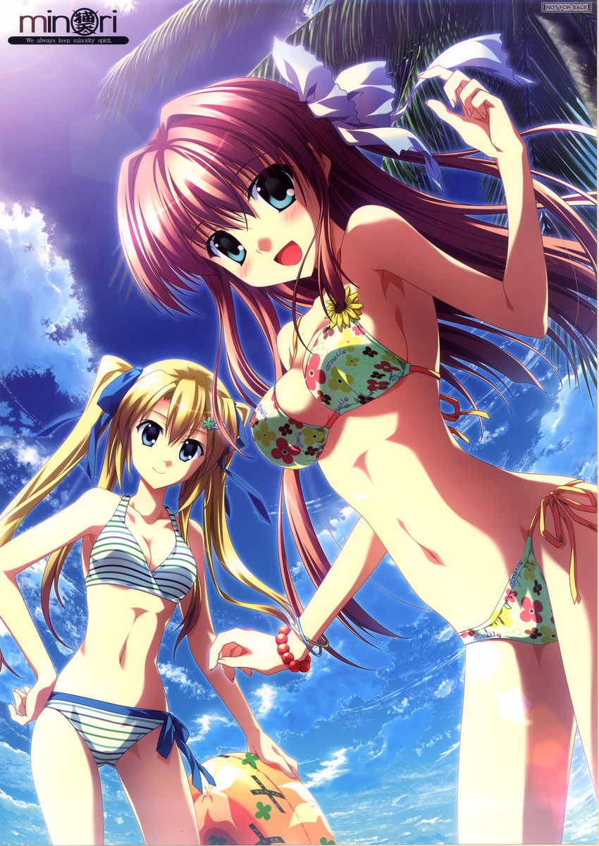 amano hotaru and narumi sakura (minori and 1 more) drawn by nanao_naru and yuuki_tatsuya