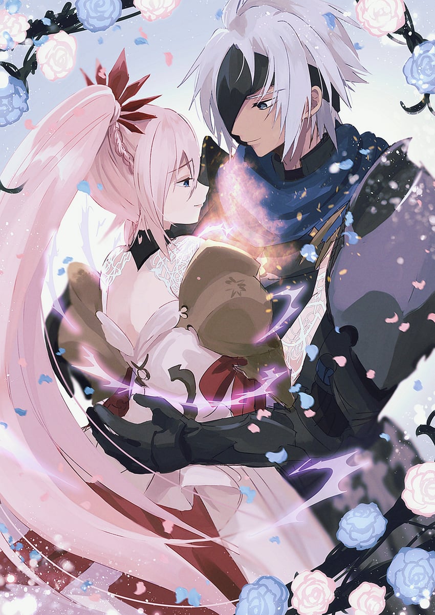 shionne and alphen (tales of and 1 more) drawn by aomattya