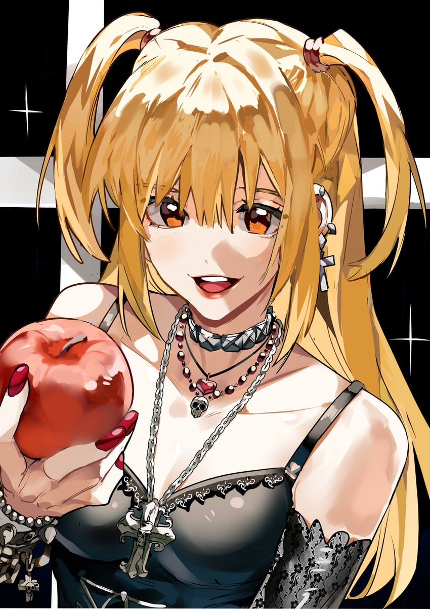 amane misa (death note) drawn by xi_luo_an_ya