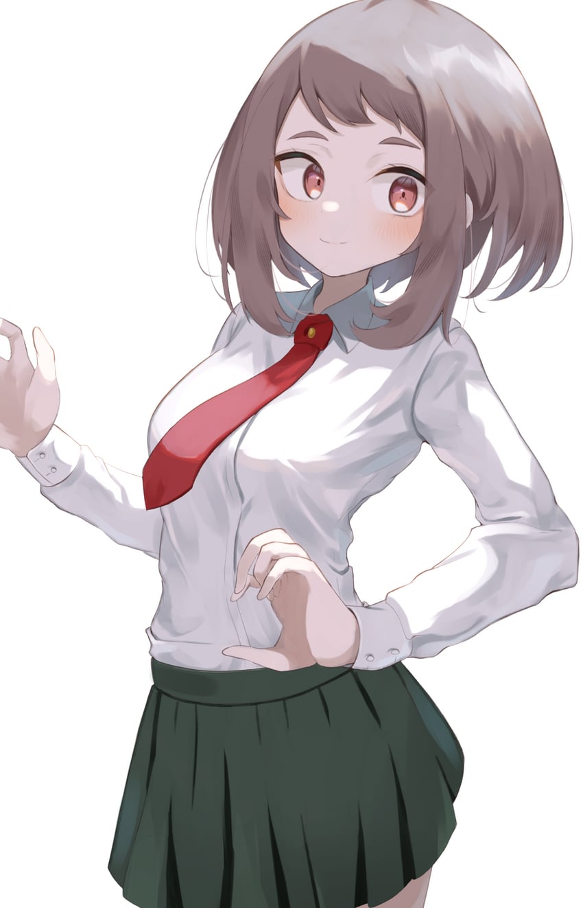 uraraka ochaco (boku no hero academia) drawn by shino2121