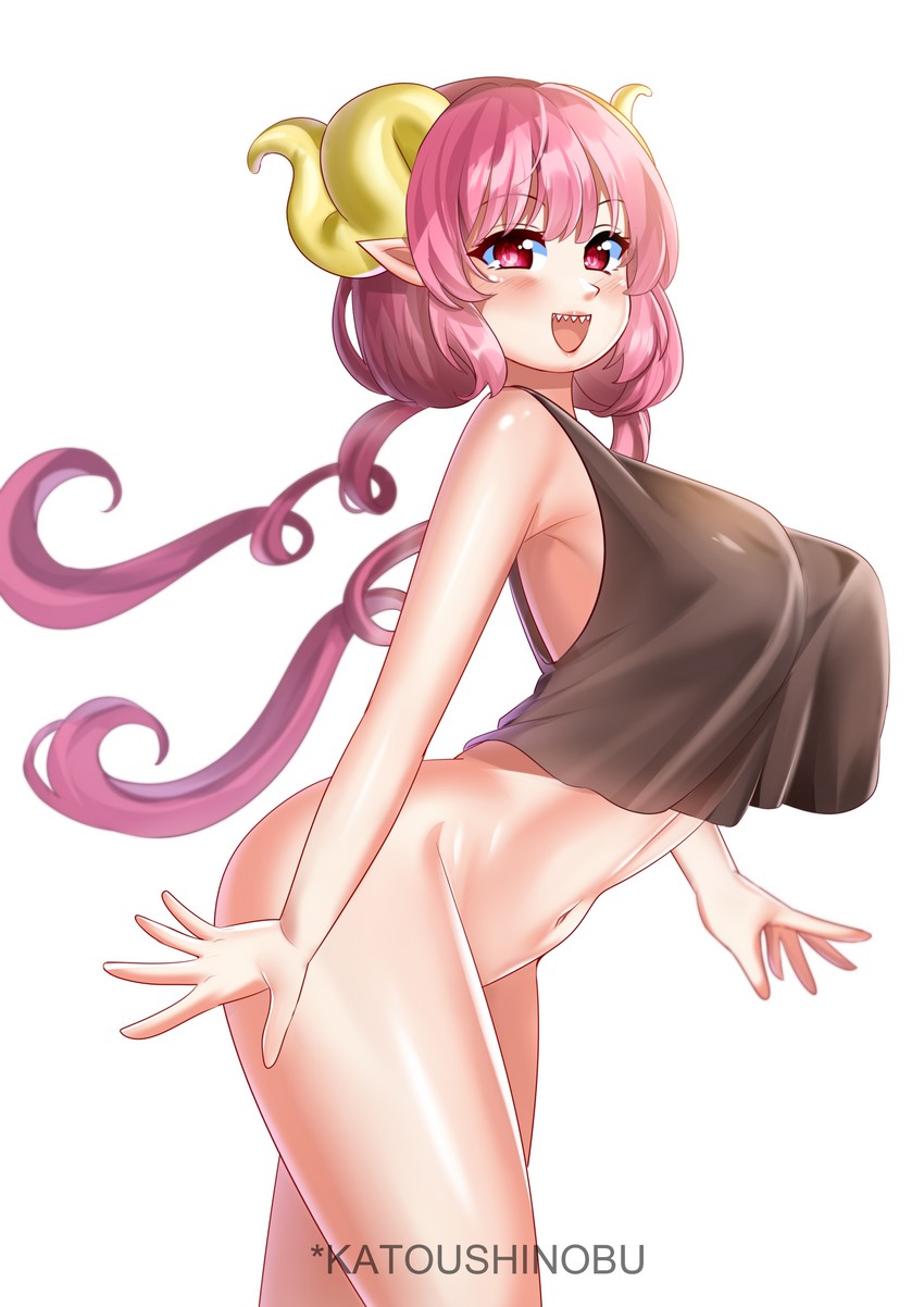 ilulu (kobayashi-san chi no maidragon) drawn by katou_shinobu