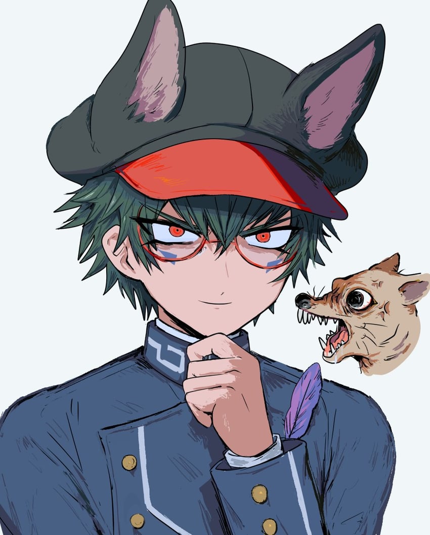 zilch alexander (master detective archives: rain code) drawn by g_tsurius