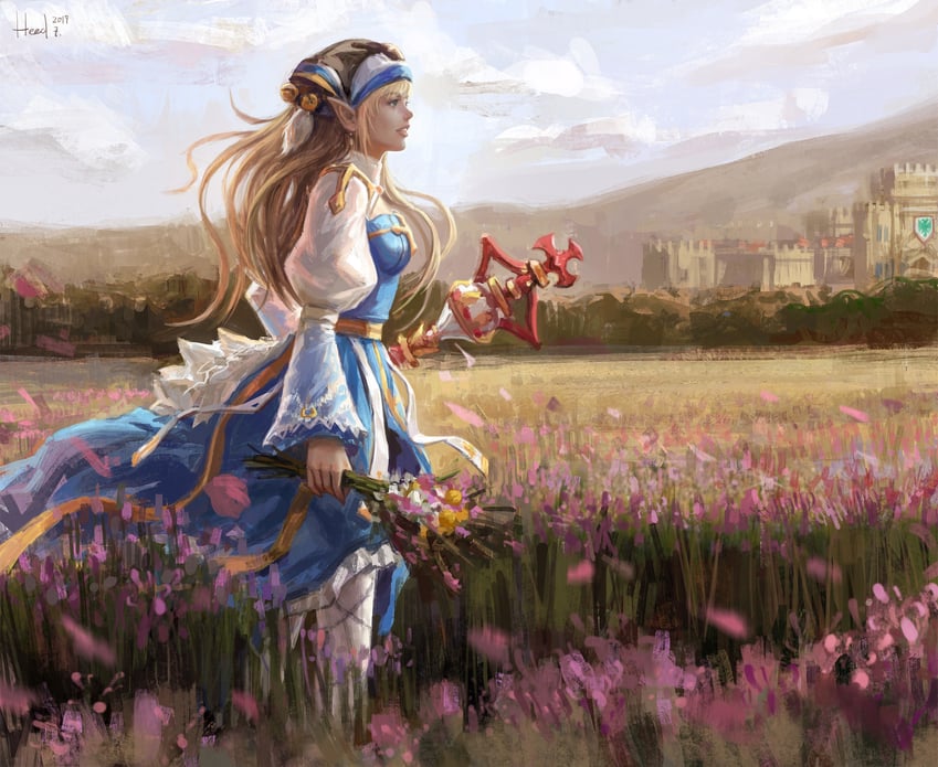 arch bishop and margaretha sorin (ragnarok online) drawn by elvafirst