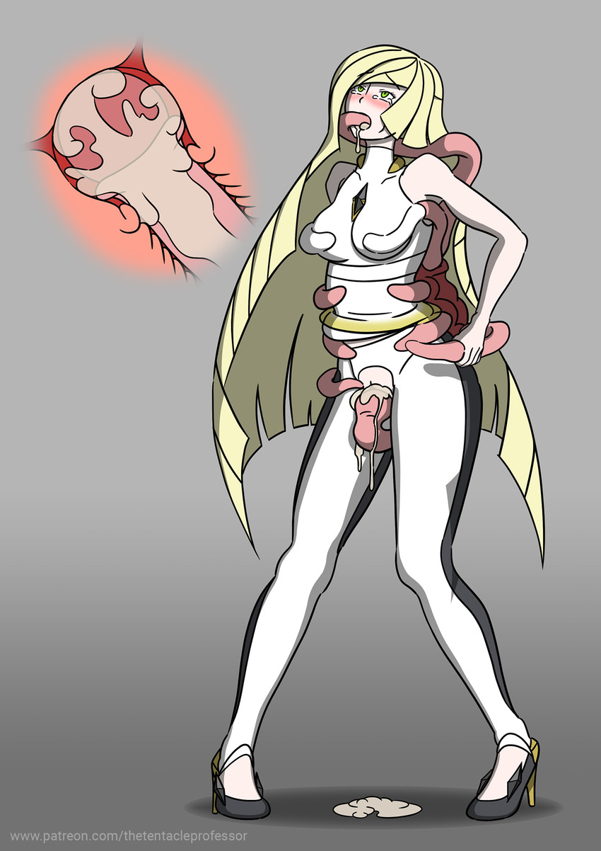 lusamine (pokemon and 1 more) drawn by the_tentacle_professor