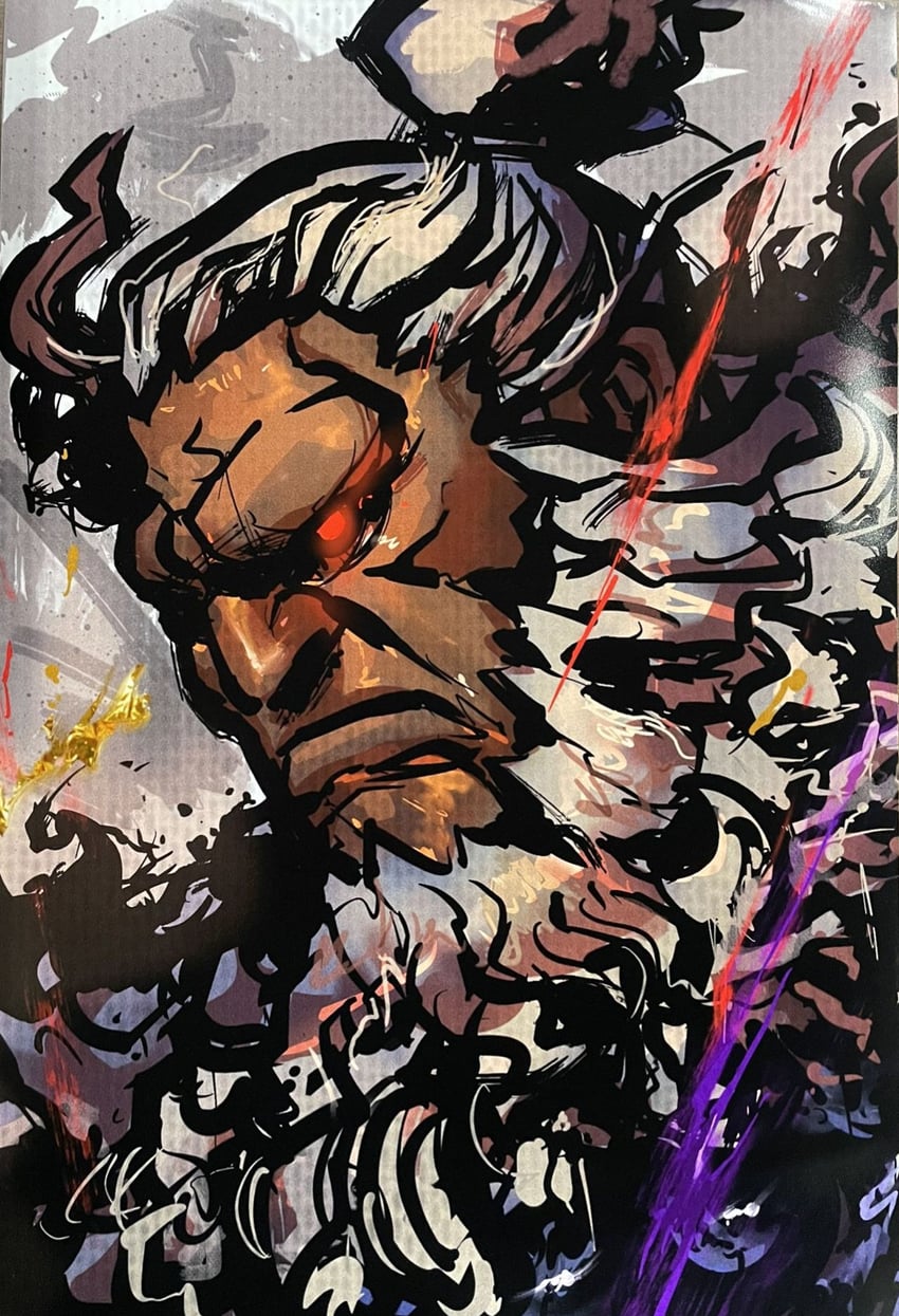 akuma (street fighter and 1 more) drawn by klever